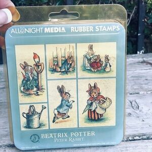 Beatrix Potter Peter Rabbit vintage rubber stamps